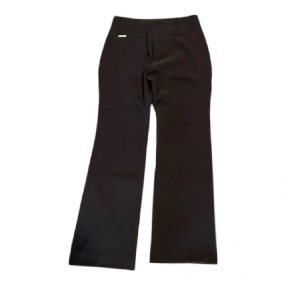 Black Boot Cut Michael Kors Trousers, Size 6
